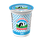 Сметанный продукт "Альпийская коровка"