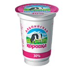 Sour cream product "Alpiiskaya korovka"