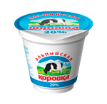 Sour cream product "Alpiiskaya korovka"
