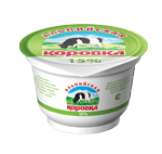 Sour cream product "Alpiiskaya korovka"
