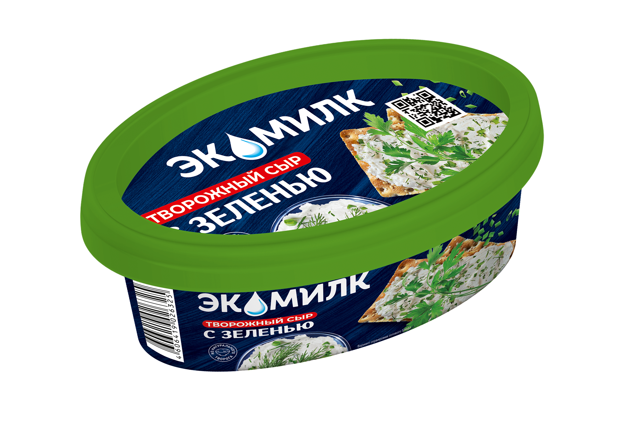 Творожный сыр с зеленью