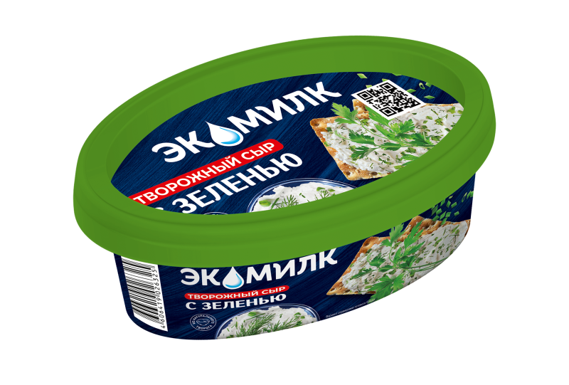 Творожный сыр с зеленью